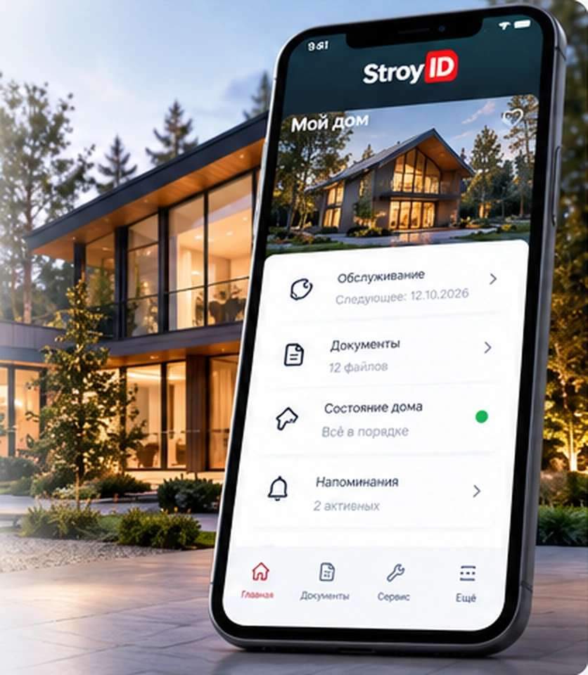 HomeCare — обслуживание и история дома